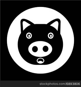 Cute pig Icon
