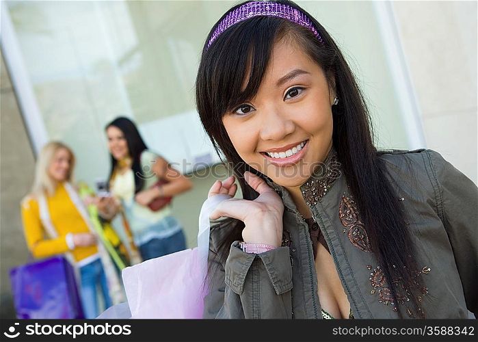 Cute Teenager Shopping