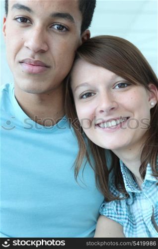 Cute young couple