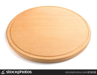 cutting board isolated on white background