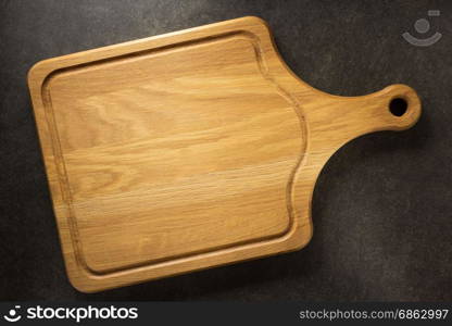 cutting board on background texture