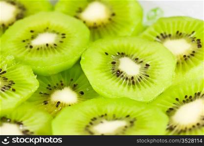 Cutting from kiwi fruit