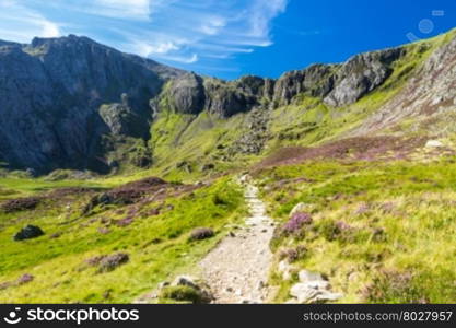 Cwm Idwal and The Devil?s Kitchen, Snowdonia, Wales, United Kingdom.