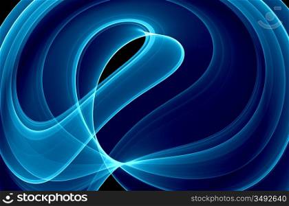 cyan loop - abstract background for your project
