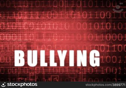 Cyber Bullying on a Digital Binary Warning Abstract