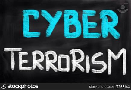 Cyber Terrorism Concept