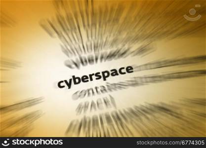 Cyberspace is the notional environment in which communication over computer networks and the internet occurs.