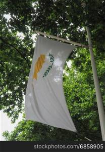Cypriot Flag of Cyprus. the Cypriot national flag of Cyprus, Europe