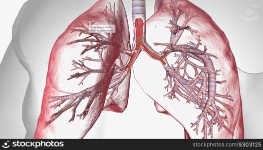 Cystic fibrosis is a genetically inherited disease that affects secretory cells throughout the body. 3D rendering. Cystic fibrosis is a genetically inherited disease that affects secretory cells throughout the body.