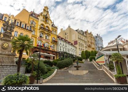 Czech Republic - Karlovy Vary downtown