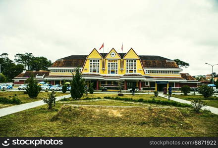 Da Lat Railway Station is a railway station on the Da Lata??Thap Cham Railway line in Vietnam