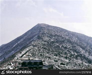 Daecheongbong. The highest peak of Seoraksan mountains. South Korea