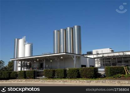 Dairy plant, Tracy, California