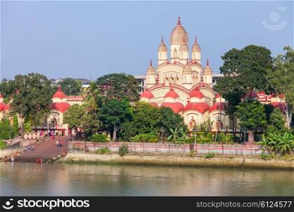 Dakshineswar Kali Temple is a Hindu temple located in Kolkata, India