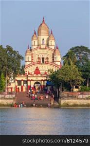 Dakshineswar Kali Temple is a Hindu temple located in Kolkata, India