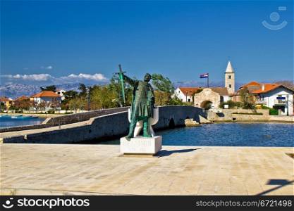 Dalmatian Town of Nin entrance, Adriatic, Croatia