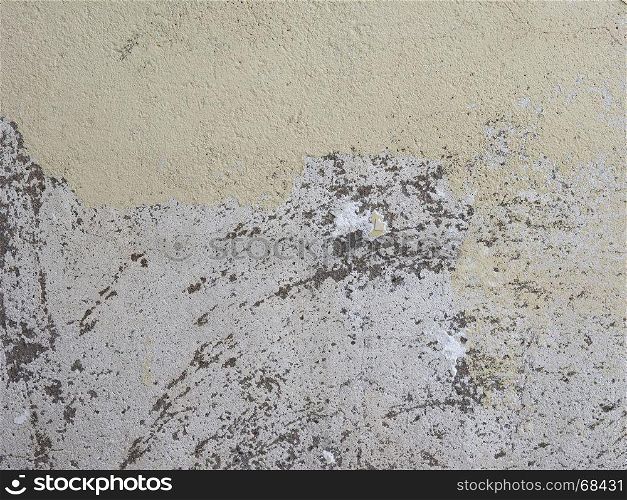Damp moisture on wall. Damage caused by damp and moisture on a wall