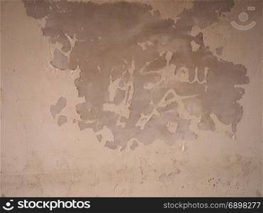 damp moisture on wall. damage caused by damp and moisture on a wall
