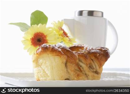 Danish pastry and coffee