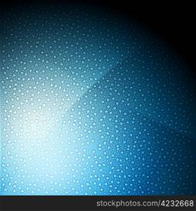 Dark blue abstraction. Eps 10 vector background