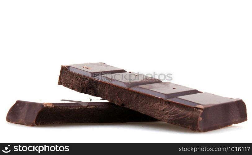 dark chocolate bar.
