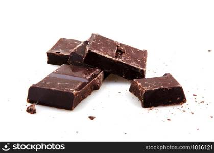 dark chocolate bar.