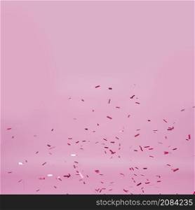 dark confetti pink background