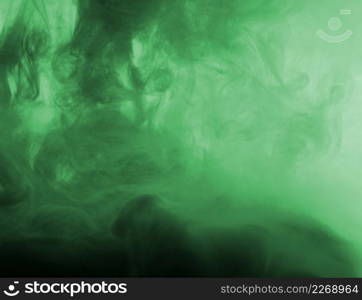 dark dense green cloud haze