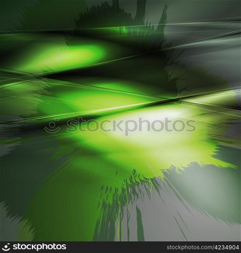 Dark green grunge background. Vector illustration eps 10