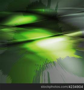 Dark green grunge background. Vector illustration eps 10