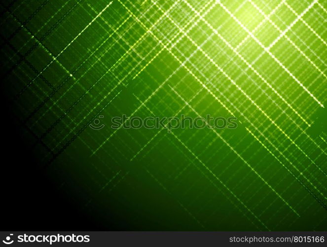 Dark green shiny tech brochure background. Dark green shiny tech abstract background