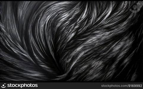 Dark grey black slate texture background. Generative AI. High quality illustration. Dark grey black slate texture background. Generative AI