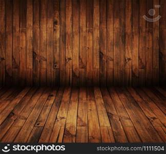 dark old wood wall texture interior room background