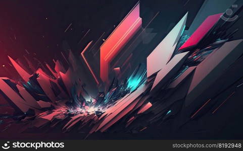 dark red shapes background. abstract design, art wallpaper, color light, backdrop texture, modern bright graφc dark red shapes background ai≥≠rated illustration. dark red shapes background ai≥≠rated