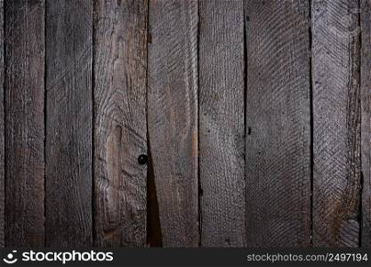 Dark rustic wooden planks background