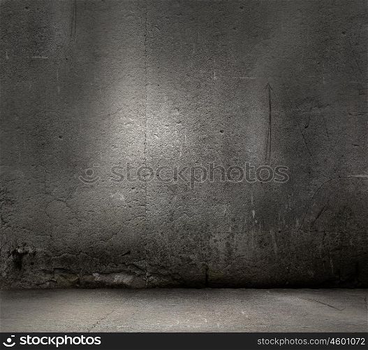 Dark wall. Background image of dark blank wall. Place for text