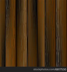 Dark Wood Vertical Planks. Wooden Texture Pattern. Dark Wood Vectical Planks