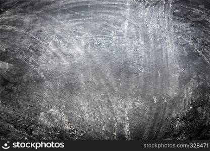 Dark wooden background with flour dust