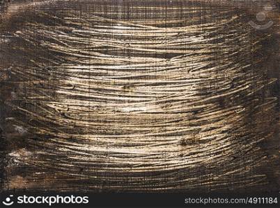Dark wooden brown painted texture background
