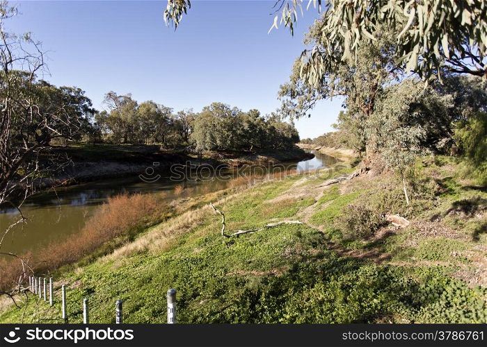 Darling River at Wilcania