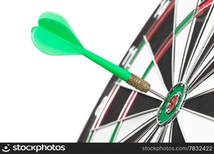 darts arrows in the target center