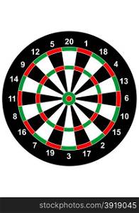darts game board bullseye illustration target symbol