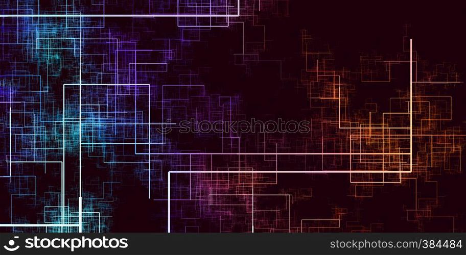 Data Grid Network Abstract Background as a Technology Concept. Data Grid Network
