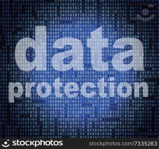 Data Protection Representing Security Restricted And Encryption