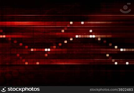 Data Tracking and Surveillance Chart Analysis Art