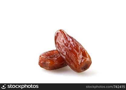 Date Fruit On A White Background