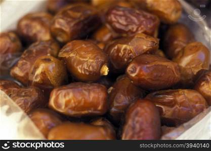dates at the market in the Oasis and village of Siwa in the lybian or western desert of Egypt in north africa. AFRICA EGYPT SAHARA SIWA OASIS