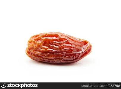 Dates isolated on white background