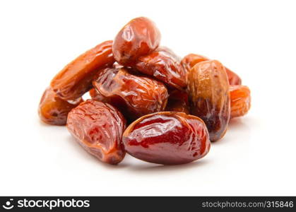 Dates isolated on white background