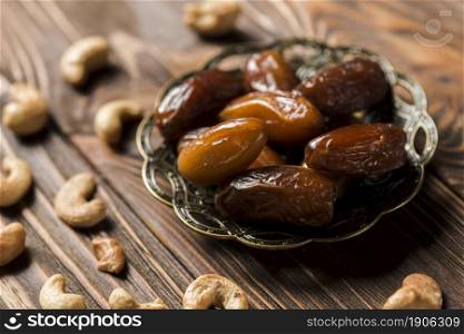 dates metal plate. High resolution photo. dates metal plate. High quality photo